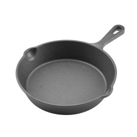 3 Piece Cast Iron Skillet Frying Pan Set 6 8 10 in Handle Pre-Seasoned Black 3 Piece Cast Iron Skillet Frying Pan Set 6 8 10 in Handle Pre-Seasoned Black